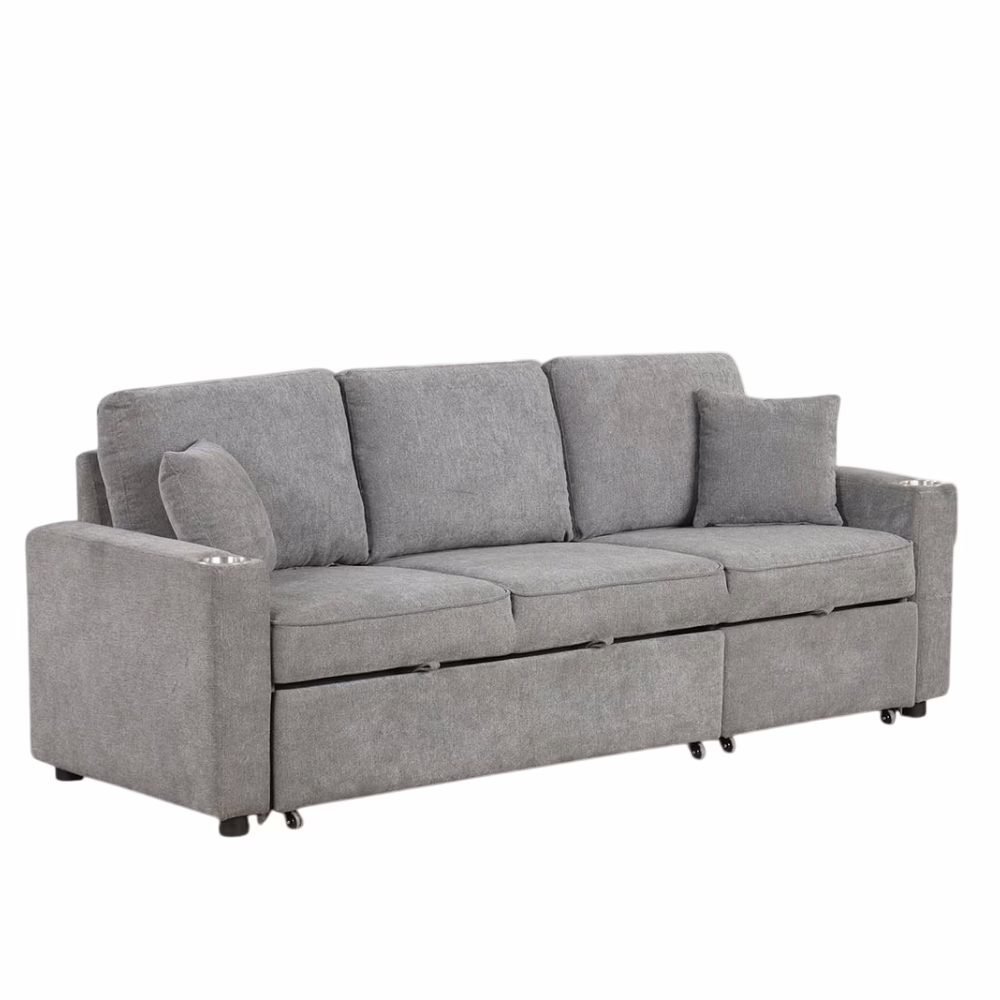 SOFA CAMA GRIS SOFIA 18-2621 FM6965GY