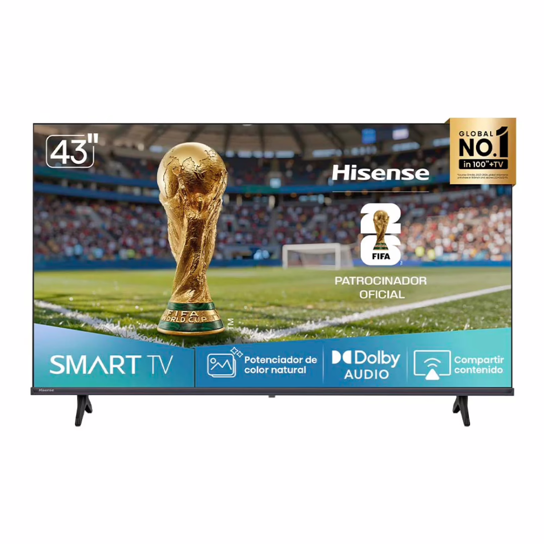 TELEVISOR LED 43" SMART 43A4NV HISENSE