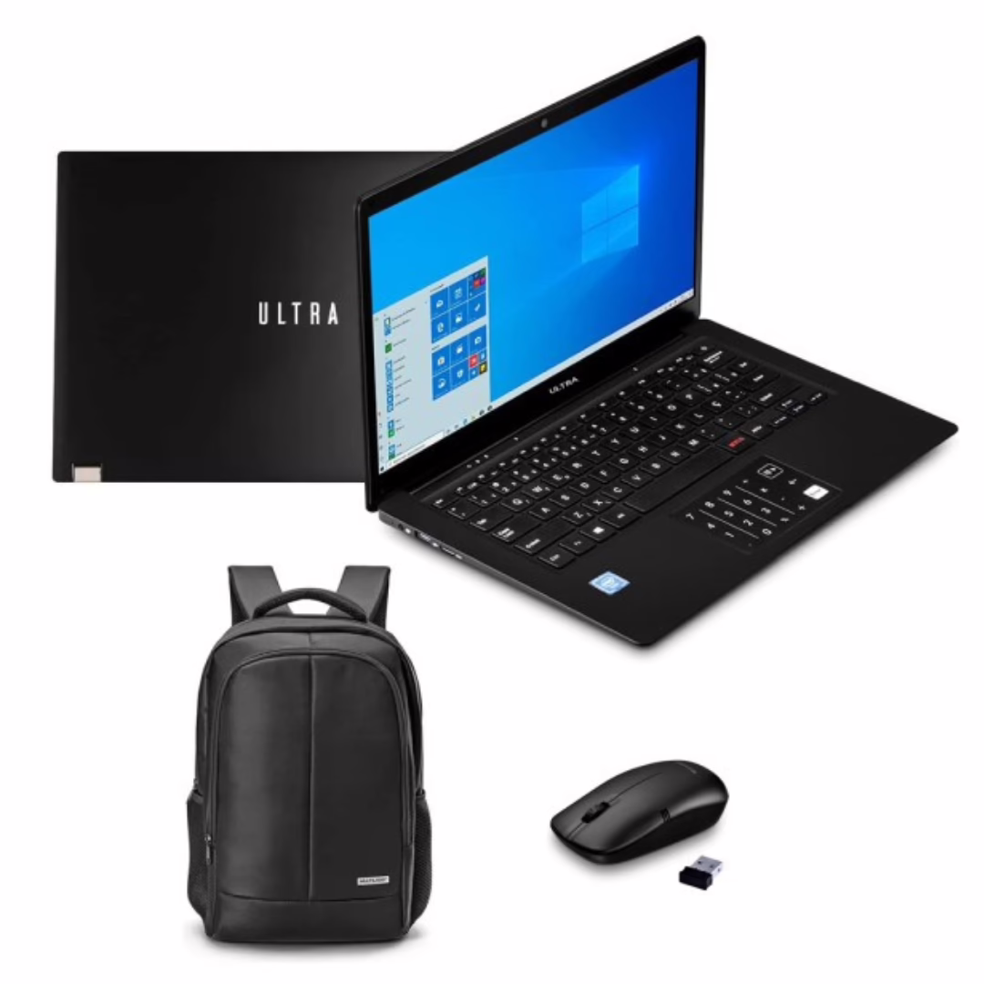 LAPTOP MULTILASER + MOCHILA + MOUS