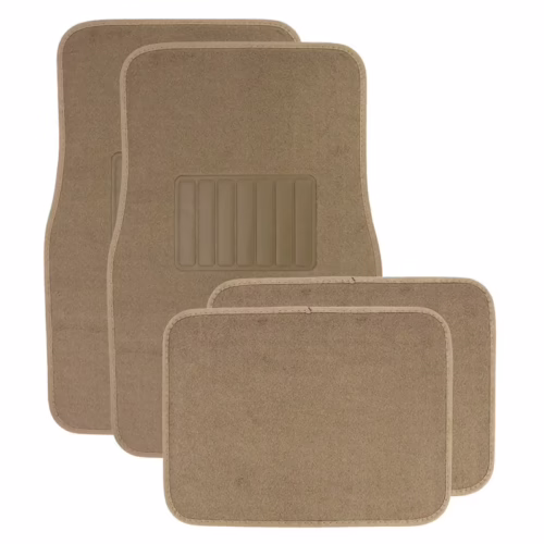 ALFOMBRA DE AUTO 4PC BEIGE MT-300-MB