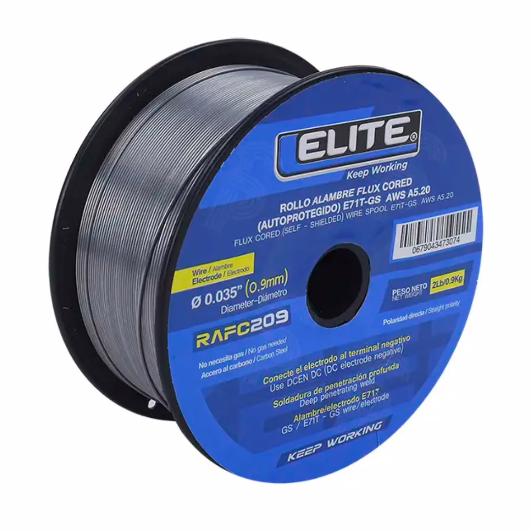 ROLLO DE SOLDADURA MICROALAMBRE 035 0.9mm RAFC209
