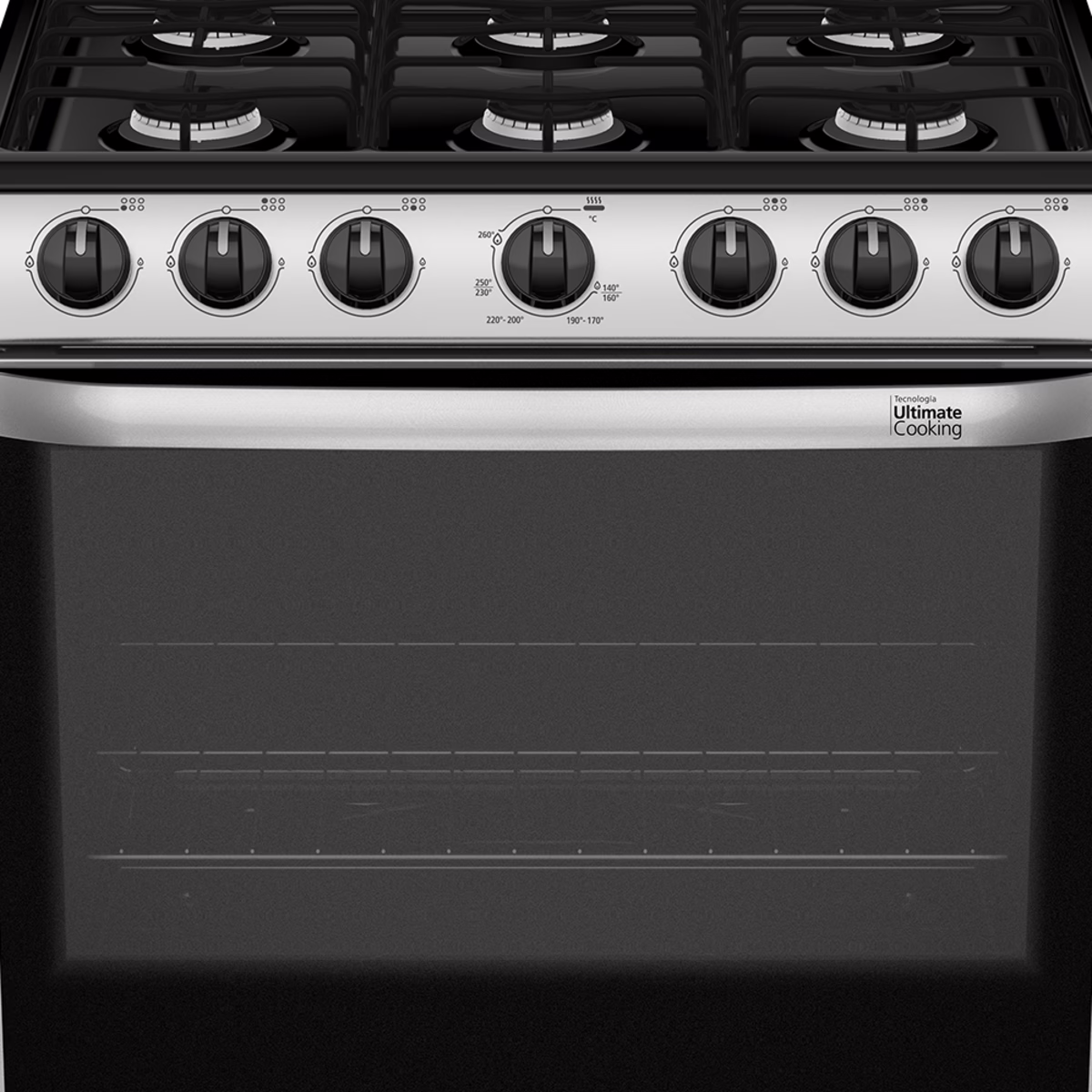 ESTUFA 30" EM7622BAPS1 GR/NG MABE - Imagen 3