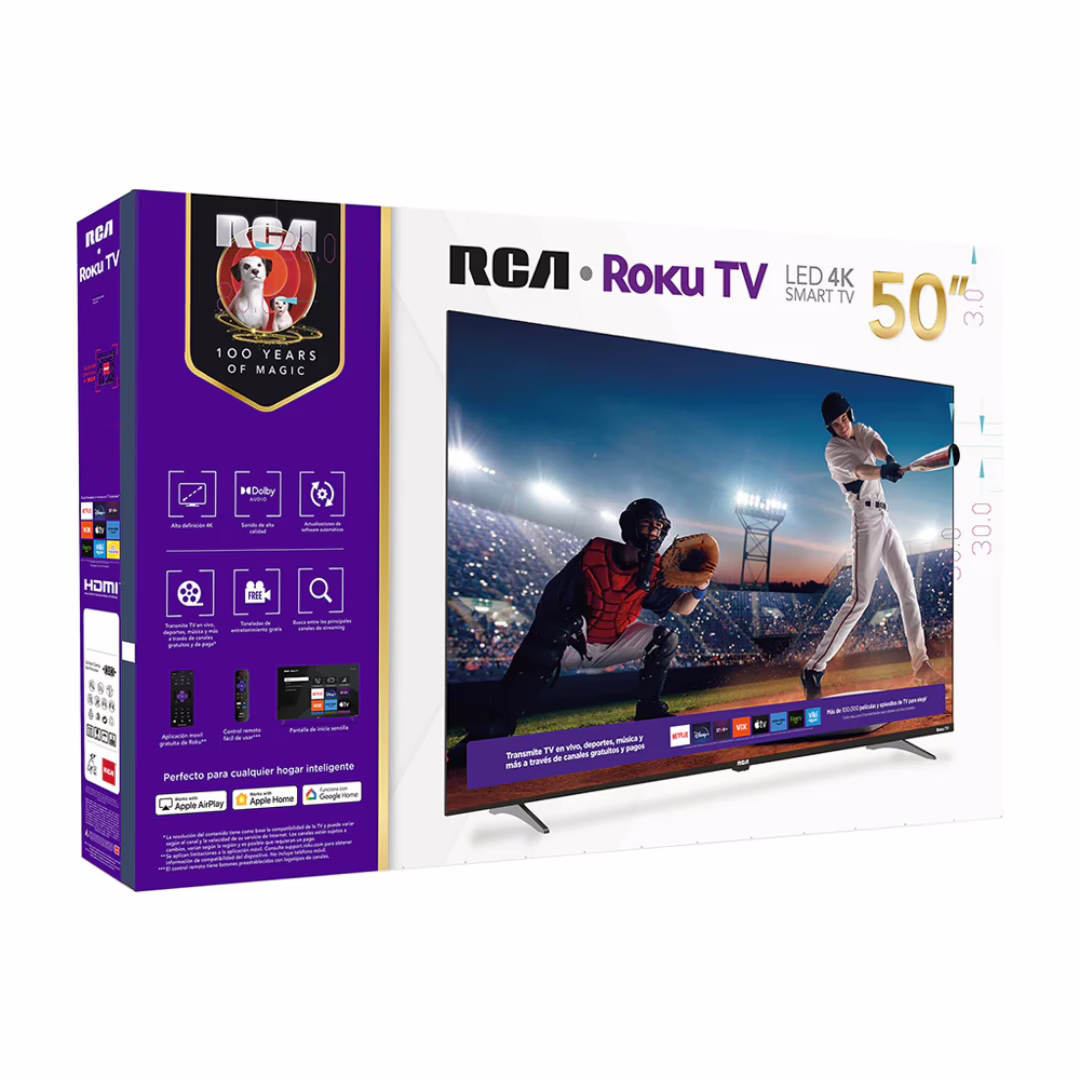 TELEVISOR LED 50" RC50K4RKT2 ROKU RCA - Imagen 2