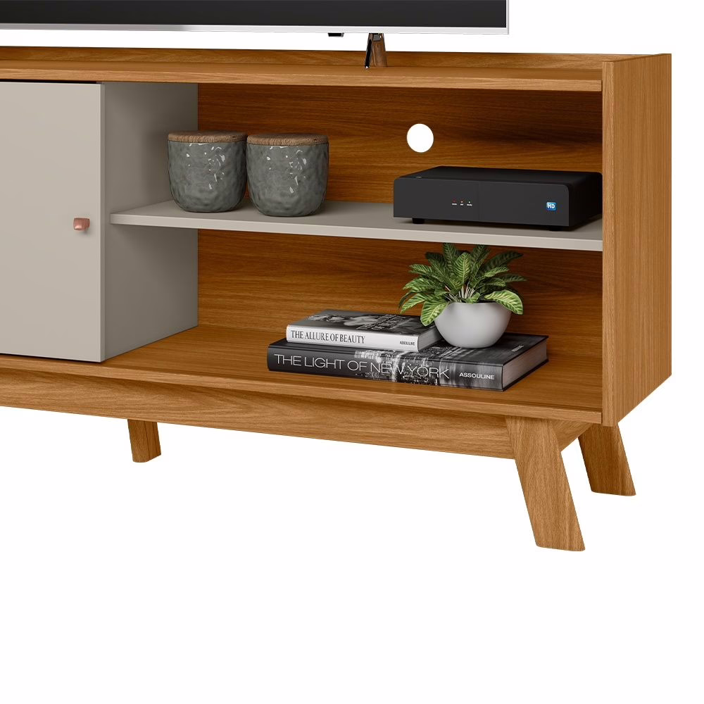 RACK TV AURUM NAT/BL 16-2935 - Imagen 3