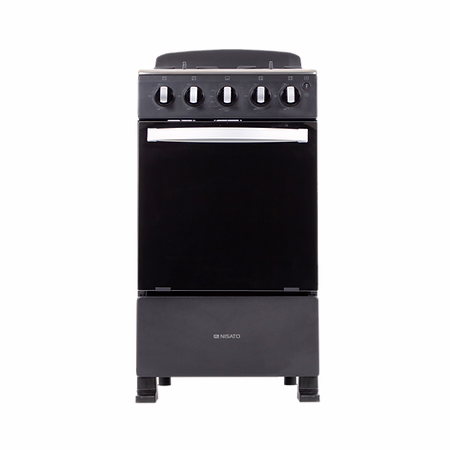 ESTUFA 20" NE-2024R NEGRO PARRILLA DE HIERRO NISATO
