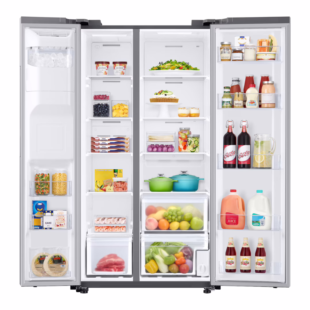 REFRIGERADORA SIDE BY SIDE DE 22PC RS22T5200S9AP SAMSUNG - Imagen 2