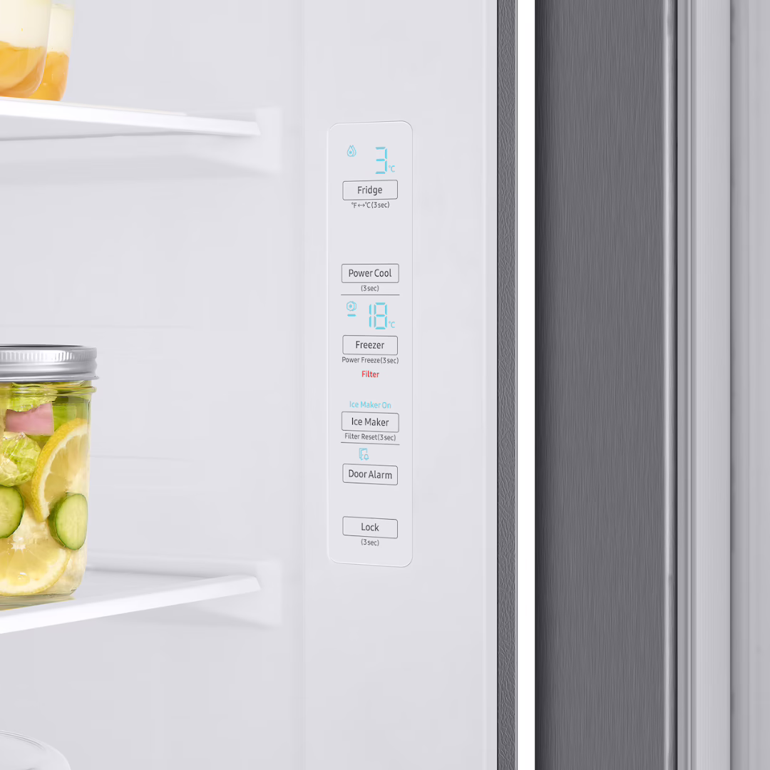 REFRIGERADORA SIDE BY SIDE DE 22PC RS22T5200S9AP SAMSUNG - Imagen 9