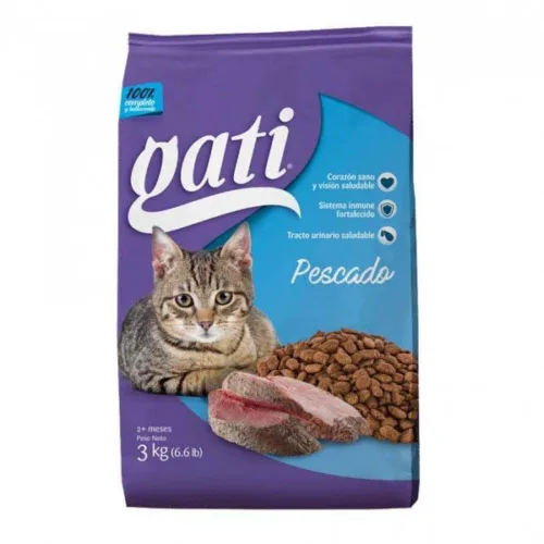 ALIMENTO PARA GATO GATI PESCADO