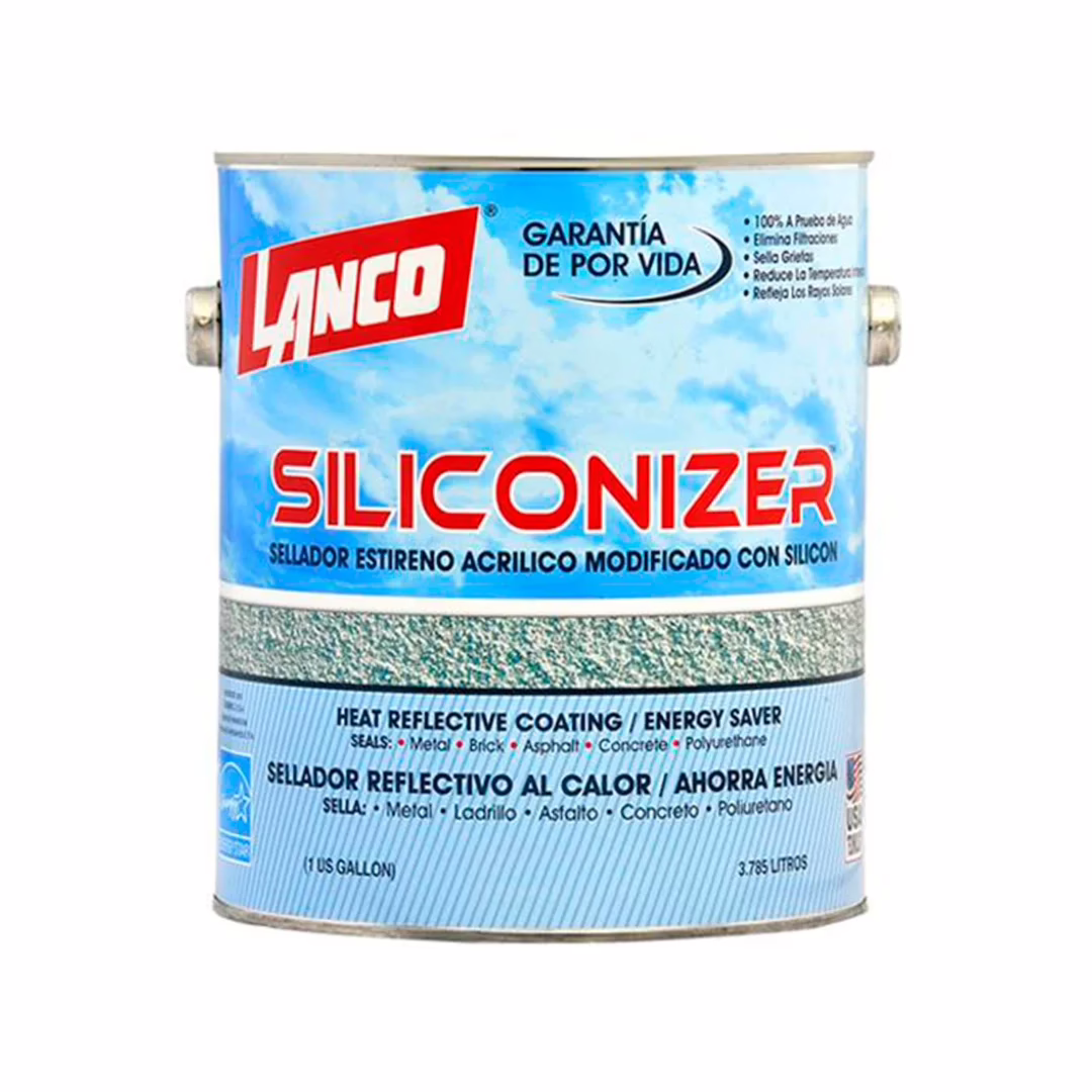 SILICOINZER COLOR BLANCO LANCO 1 GALON