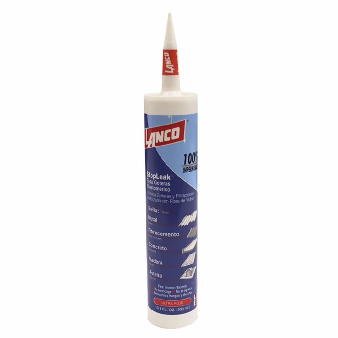 MASILLA TAPAGOTERAS STOP LEAK COLOR ROJO CC648-18 LANCO