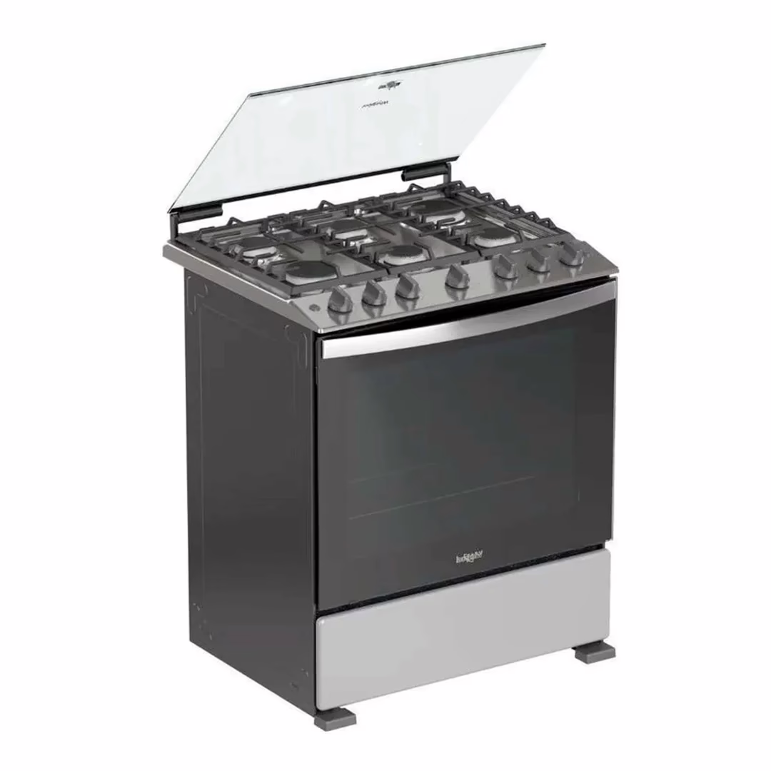 ESTUFA 30" LWFR5200D GRIS WHIRLPOOL - Imagen 2