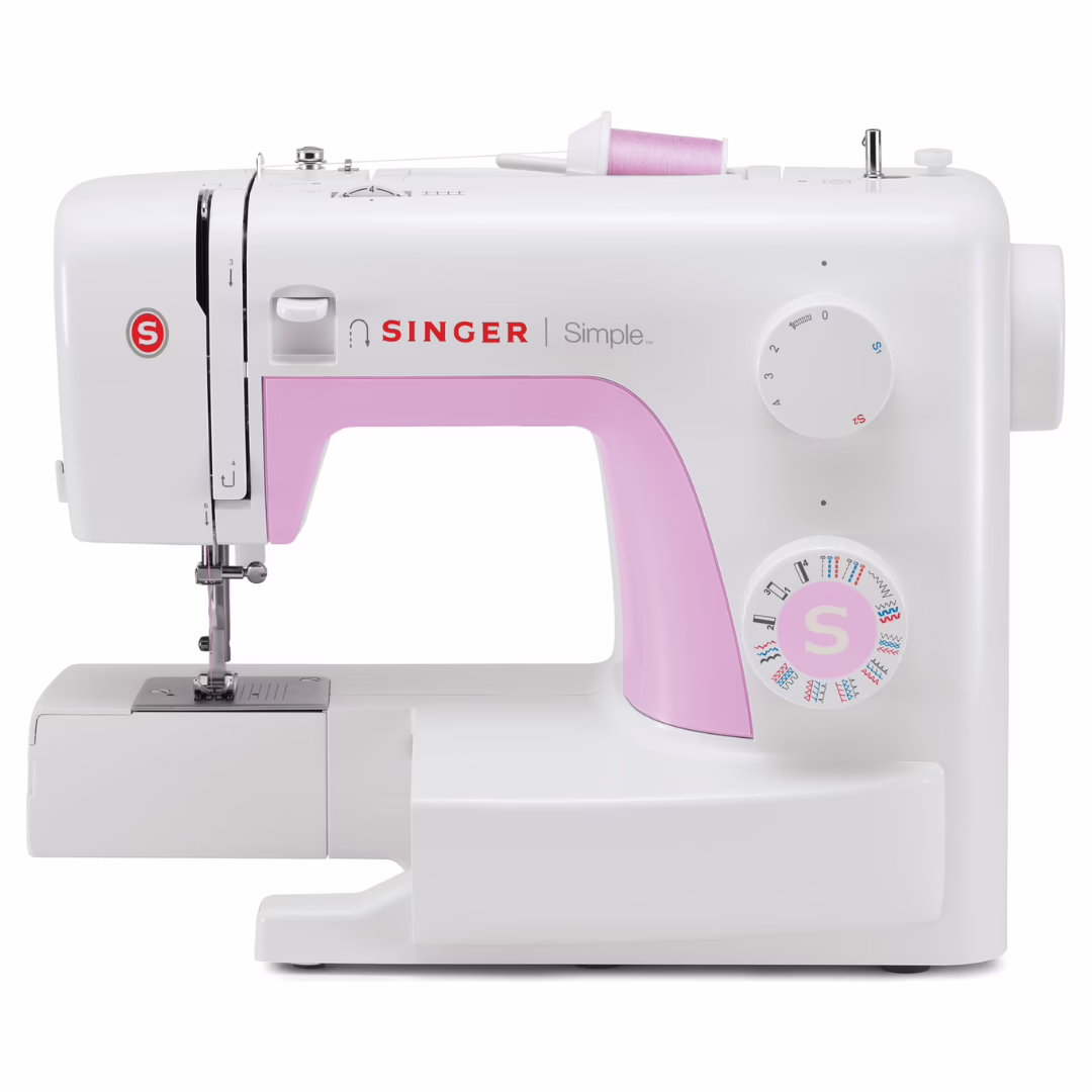 MAQUINA DE COSER COLOR ROSA MODELO 3223 SINGER
