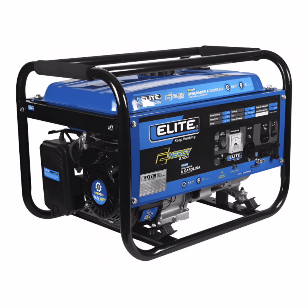 GENERADOR PORTATIL A GASOLINA ELITE 2.5KW 110V 60Hz - Imagen 6