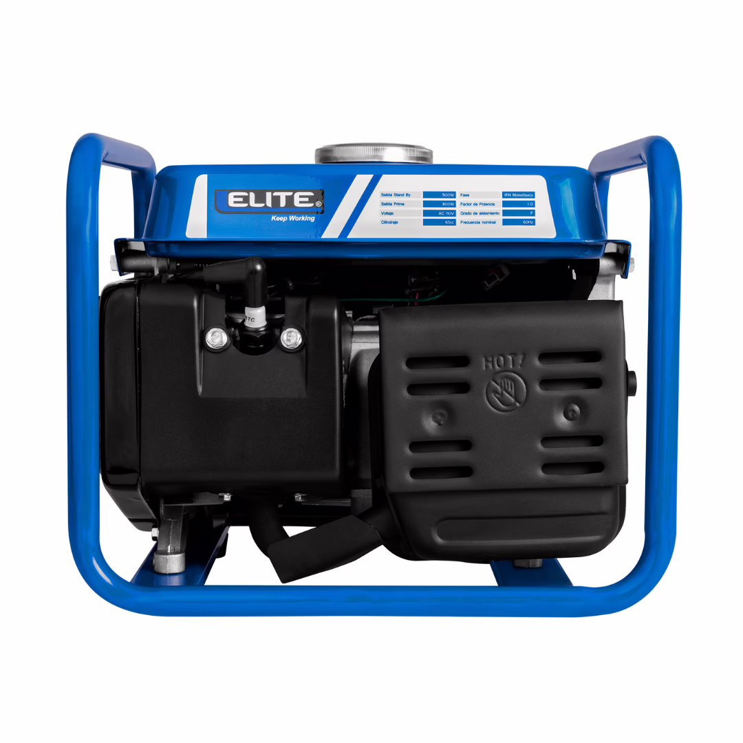 GENERADOR PORTÁTIL A GASOLINA 950W ELITE 2G950 - Imagen 3
