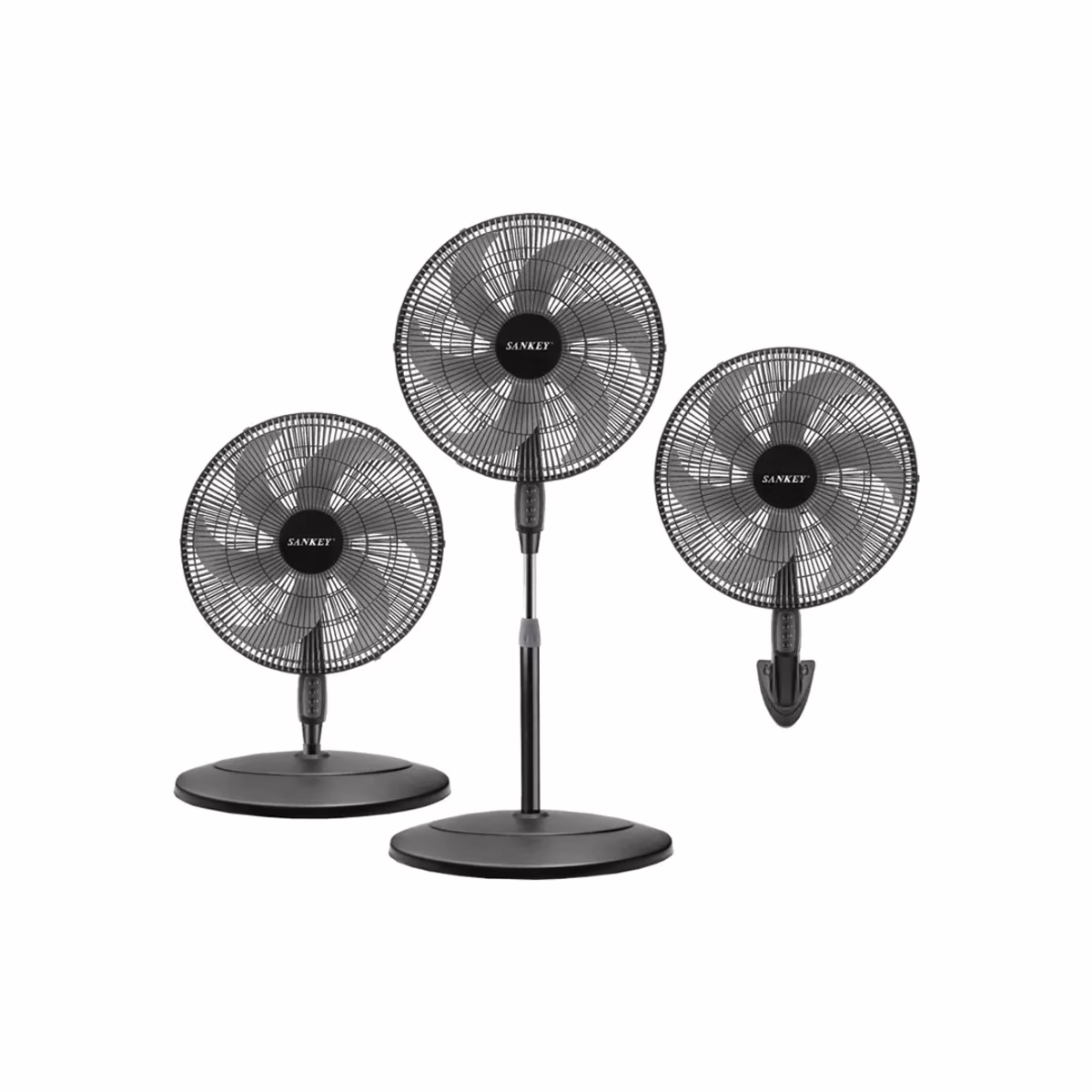 ABANICO SANKEY 3 EN 1 COLOR NEGRO FN-18F37B