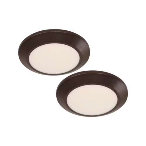 LAMPARA LED DE TECHO CH 6500K 2PZ 18W 21238-9