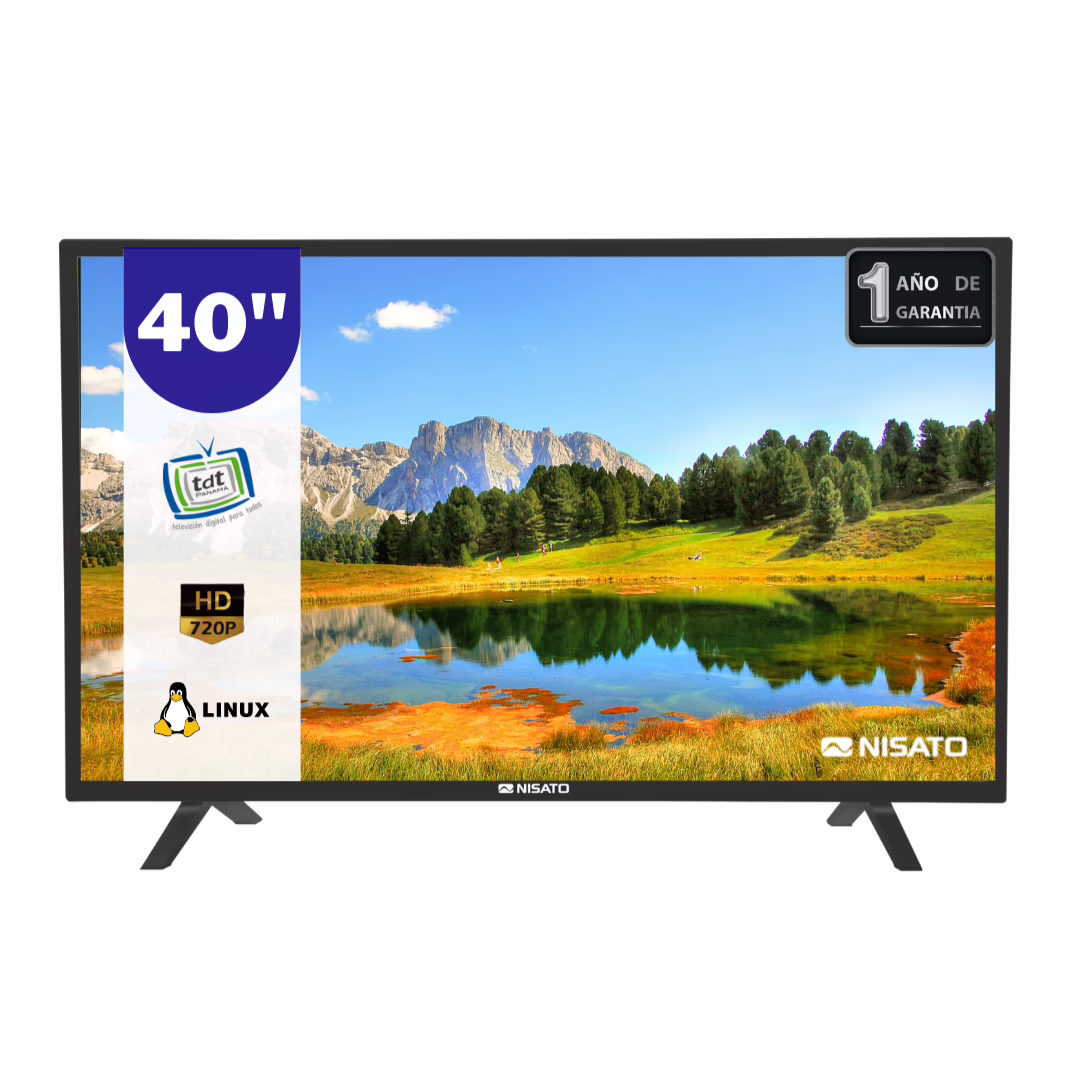 TELEVISOR LED 40″ SMART NLED-40VDLE NISATO