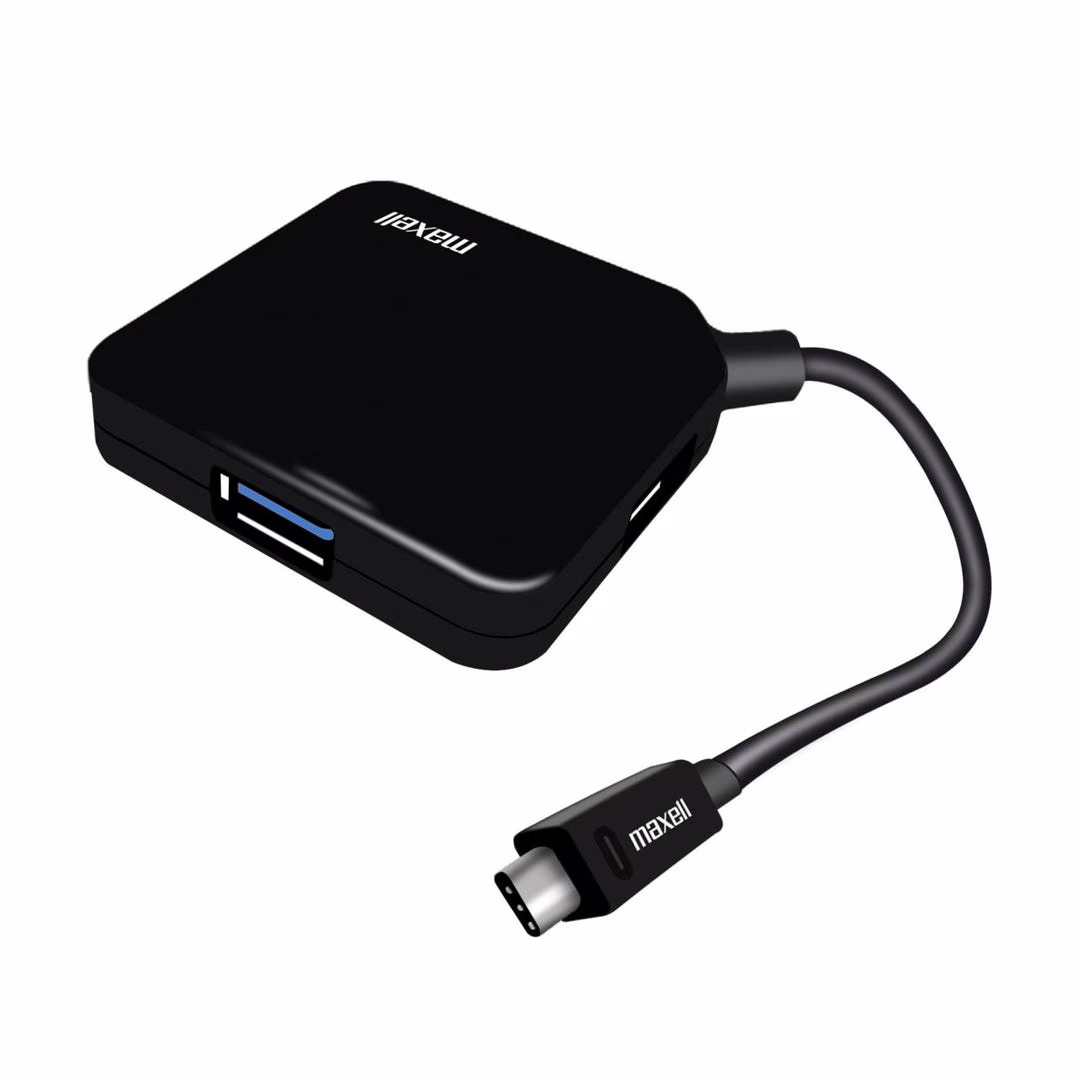 HUB USB TIPO C 4 PUERTOS 347646 MAXELL