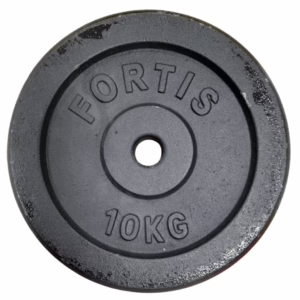 DISCO DE PESAS FOR-PL01-10.00 10KG FORTIS