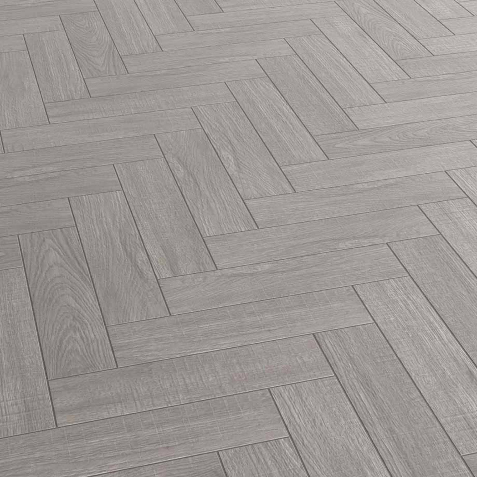 BALDOSA 6X24 MADERA CASTAÑO GRIS 6305 - Imagen 2