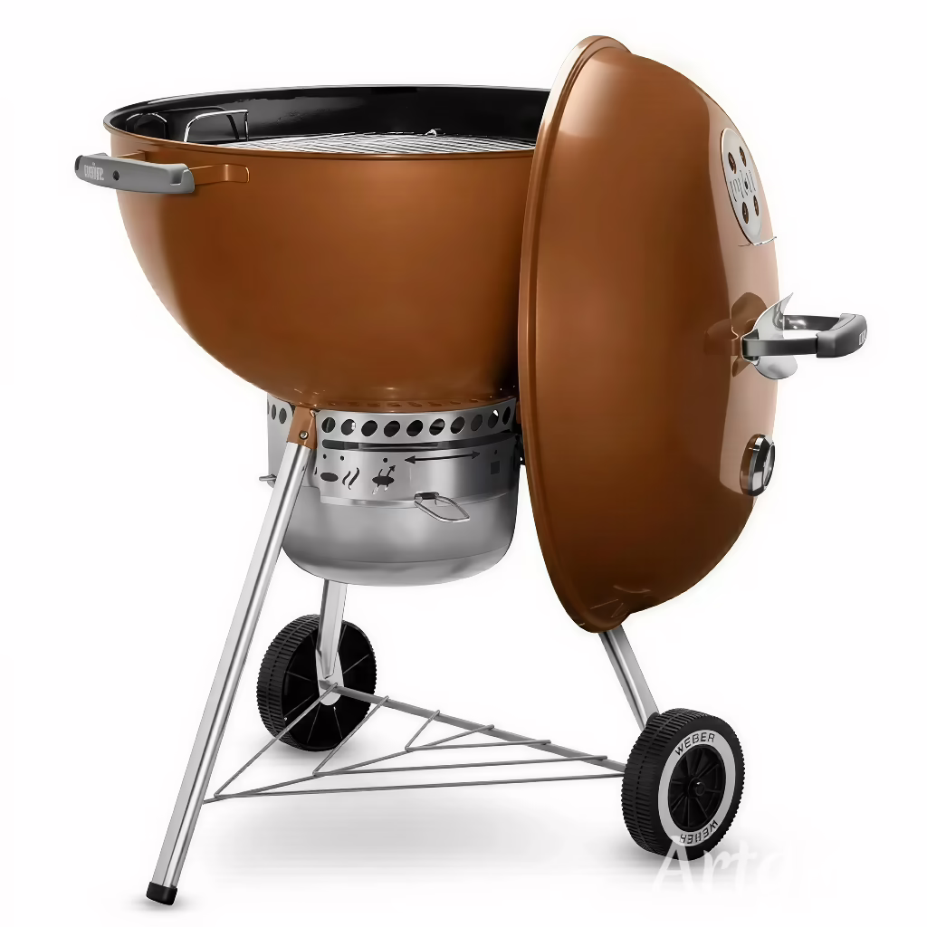 ASADOR ORIG. KETTLE 22" COBRE 14402001 - Imagen 2