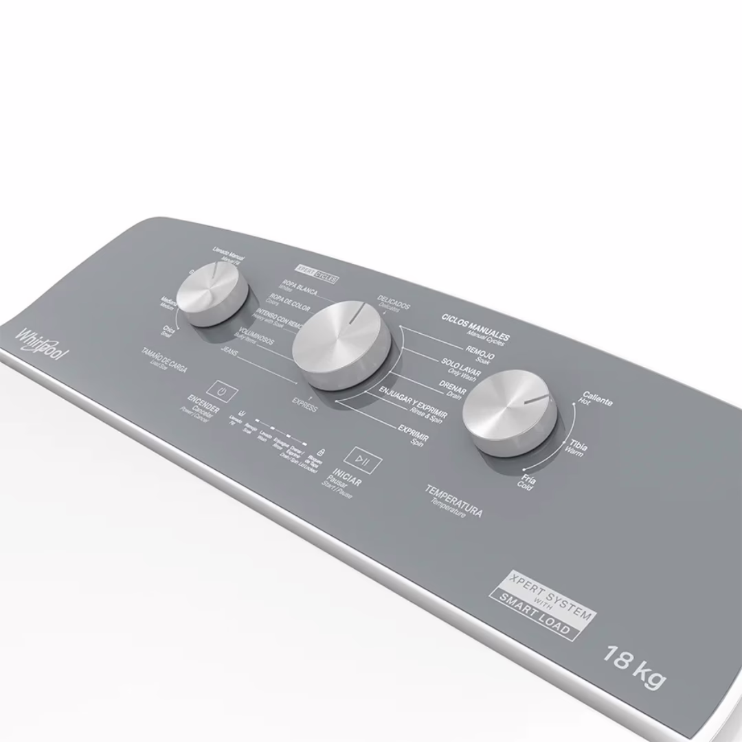 LAVADORA AUTOMATICA 18KG WTW1813MJM WHIRLPOOL - Imagen 4