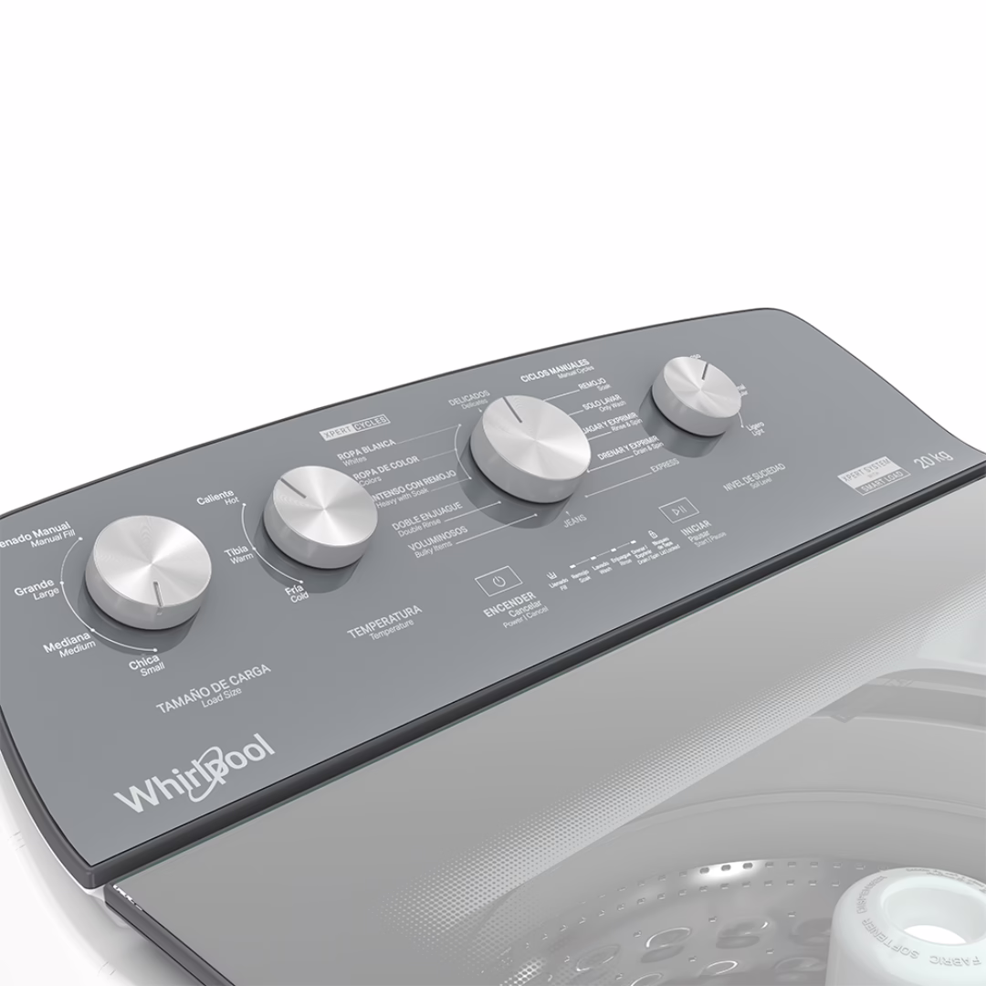 LAVADORA AUTOMATICA 20KG WTW2024MJM WHIRLPOOL - Imagen 6