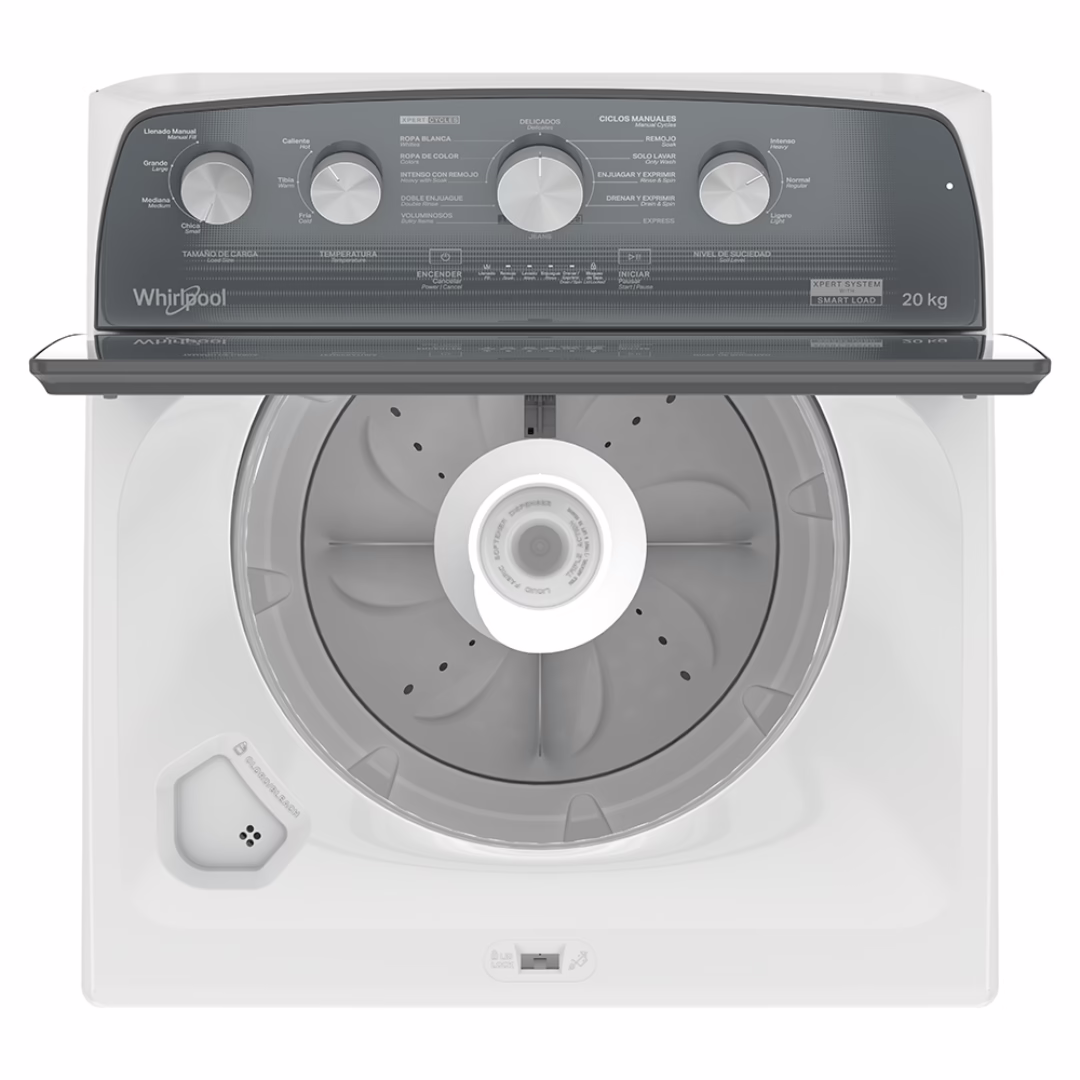LAVADORA AUTOMATICA 20KG WTW2024MJM WHIRLPOOL - Imagen 7